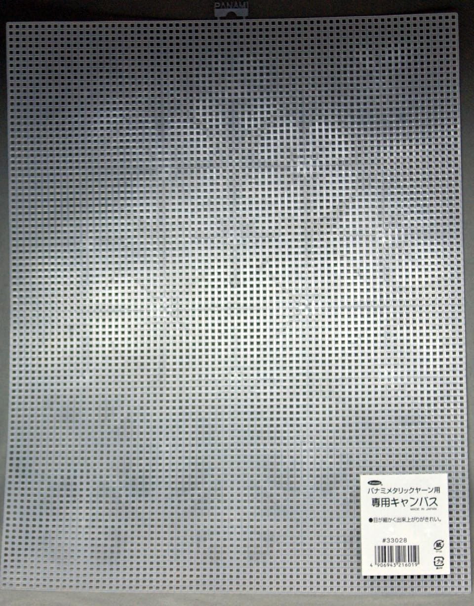 Amazon.co.jp: メタリックヤーン 専用キャンバス 透明 33028 : ホビー